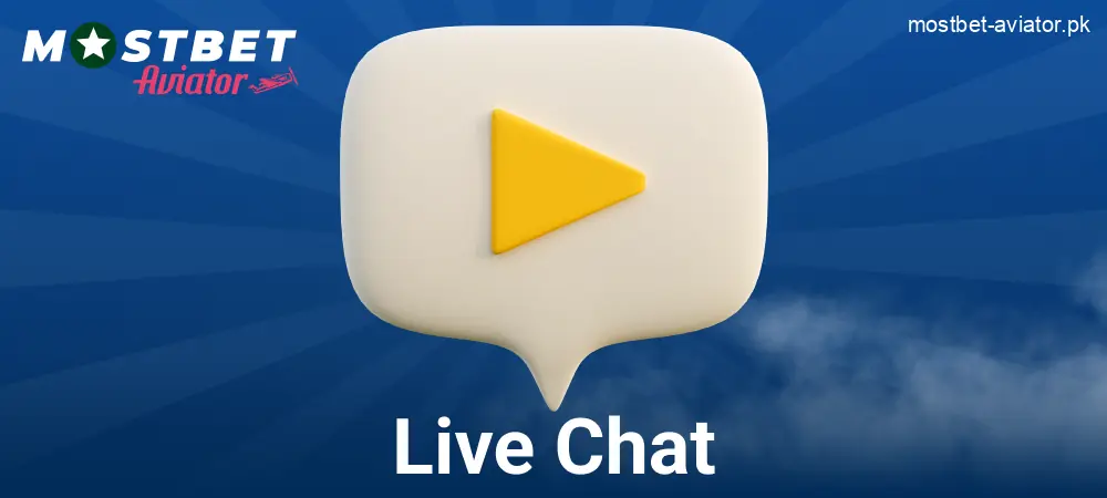 Live Chat for Pakistani Players in Mostbet Aviator