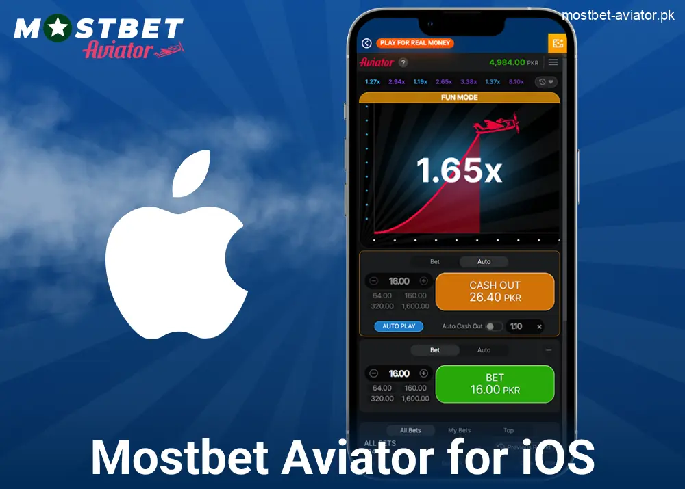 Mostbet Aviator Demo Pakistan on iOS